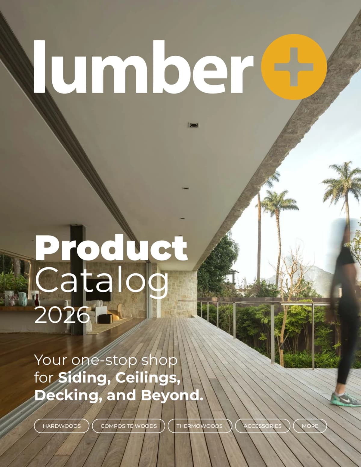 Official cover of the Lumber Plus 2026 Product Catalog