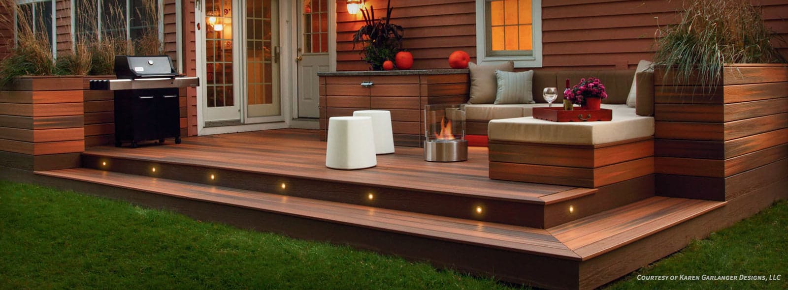 Installed Fiberon Concordia composite deck