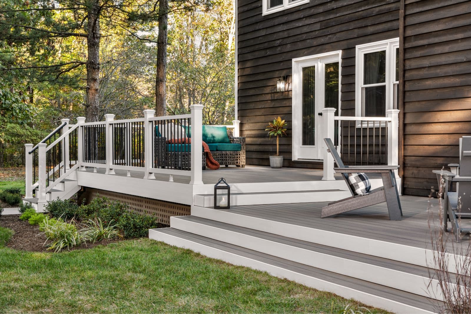 Composite decking boards